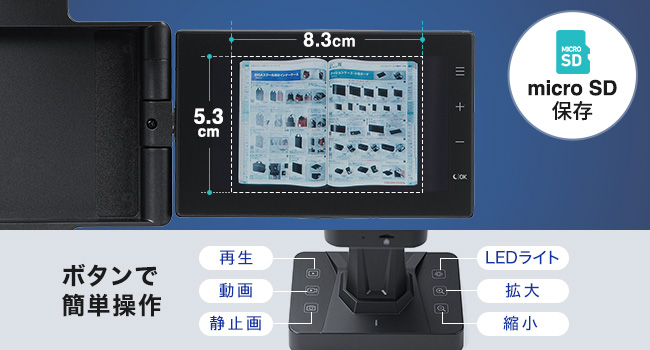 Amazon | サンワダイレクト ドキュメントスキャナー スタンド型