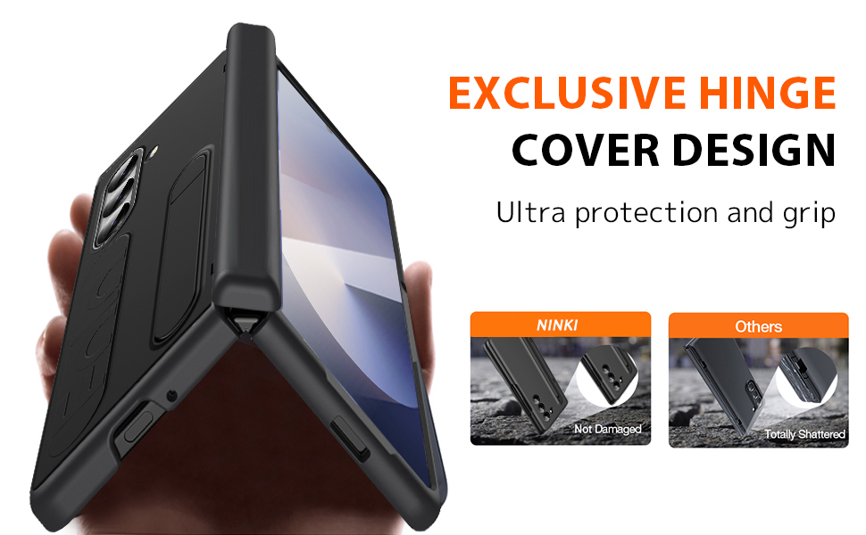 Alça de pulso para Samsung Galaxy Z Fold 7 com suporte e proteção de tela