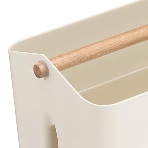 Aufbewahrungsbox mit Holzgriff