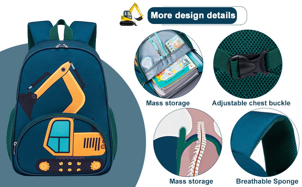 kindergarten backpack for boys