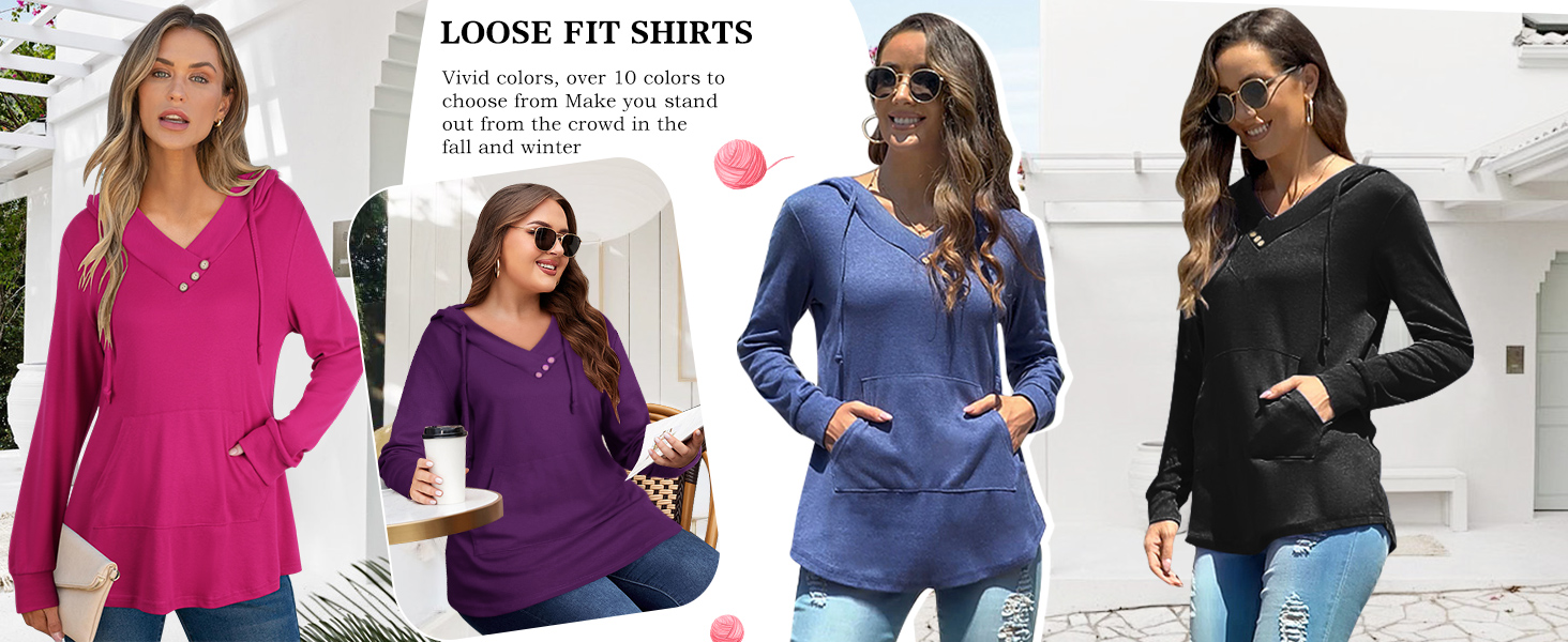 tunic sweatshirt for women