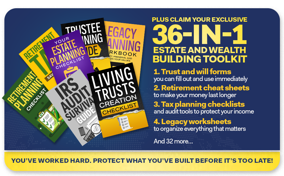 Living trusts, wills, estate planning, taxes