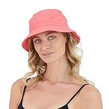 B07S4CTHC2 Tough Headwear mens white bucket hat bucket hat small navy bucket hat plain bucket hat