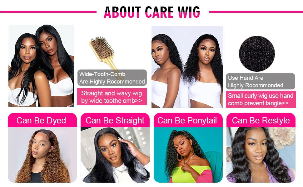 how to care the wig