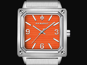 ル*成様 ホワイトダイヤル スクエア型 腕時計 Amazon | [AKNIGHT] 腕時計 メンズ、スクエアメンズウォッチ