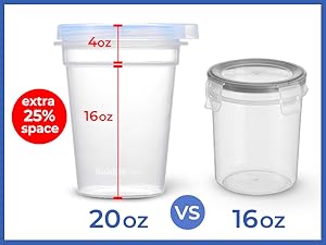 Containers 16oz