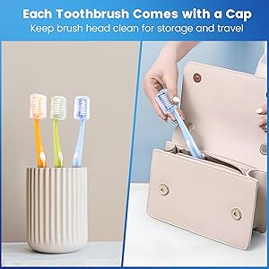 Medium Toothbrushes for Adults