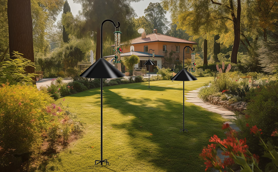 Squirrel Baffles for Bird Feeders, 19inch Wide Baffle for