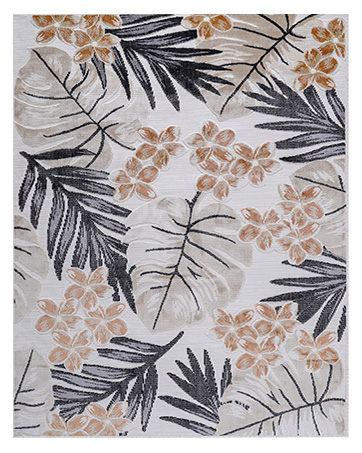 Leaf Outdoor Patio Rug