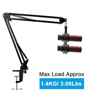 Soporte para micrófono de brazo de brazo QuadCast