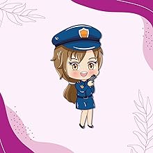 Police Gift Wooden Fridge Magnet