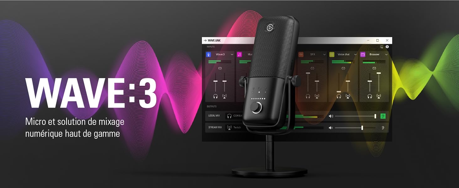 micro haut de gamme; micro usb; condensateur; jeux vidéo; gaming; streaming; création de podcasts