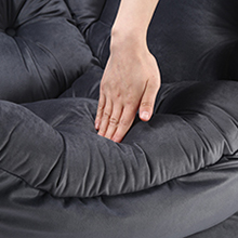 FULL SUPPORT DarkGrey Armchair Set