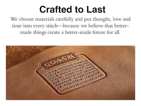 Crafted to Last