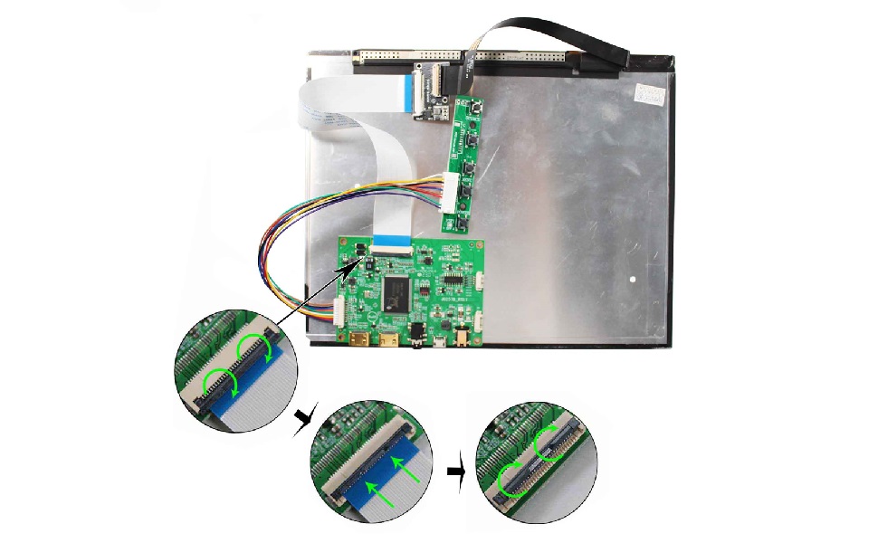 新型 15kHz,24kHz,31kHz 4:3表示 9.7 液晶 Amazon.co.jp: VSDISPLAY 9.7インチ ディスプレイ LP097QX1 QXGA