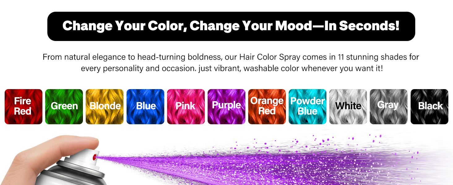 Temporary Hair Color