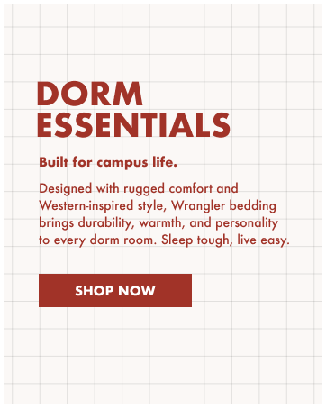 wrangler dorm essentials
