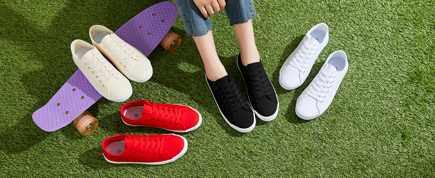 canvas shoes for women