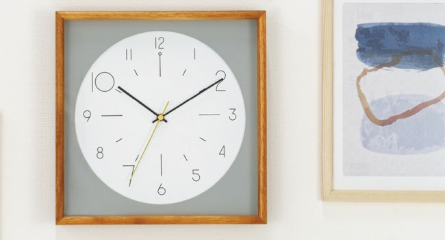 【美品】Cadre カードル ウォールクロック Wall Clock 電波時計 Cadre カードル ウォールクロック | 時計,掛け時計 | INTERFORM