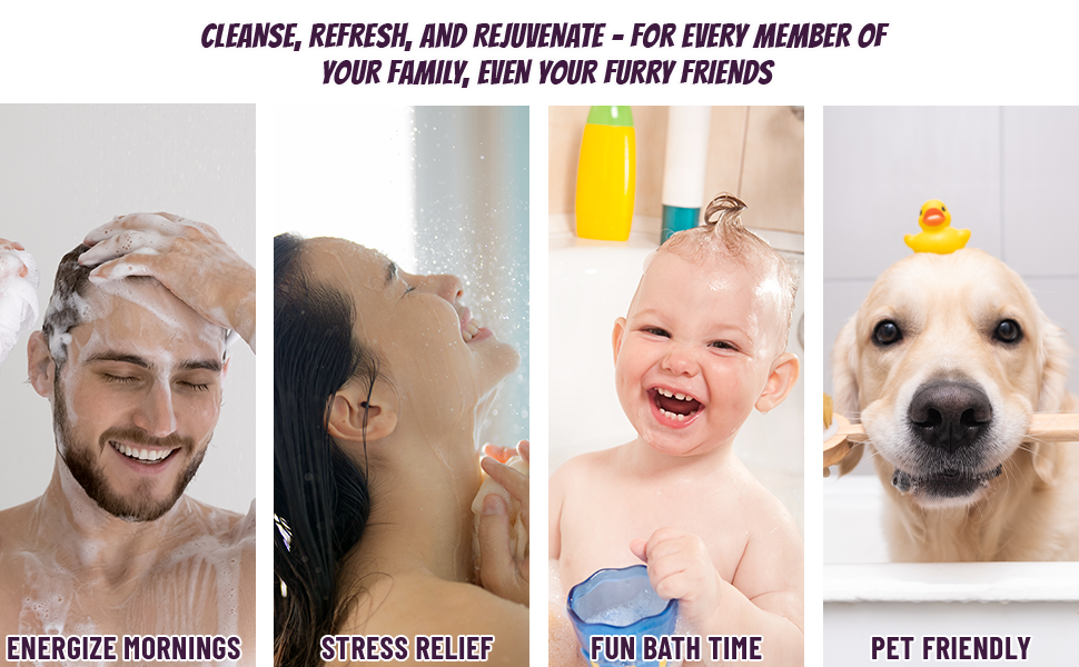 AlpenForce Shower Head with Handheld Spray Combo, Detachable Showerheld