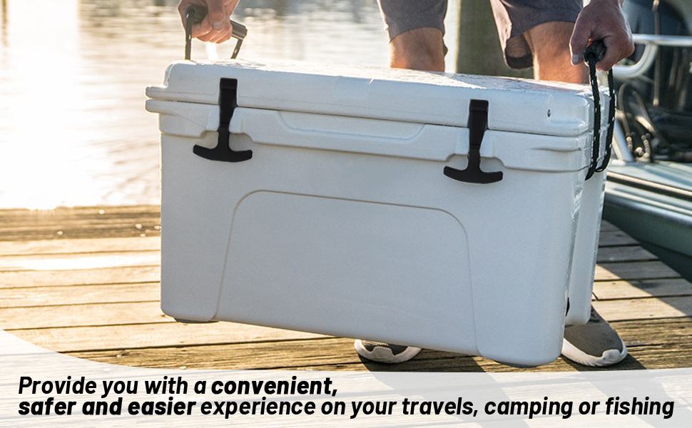 Omoojee Replacement Lid Latches, 2 Pack, Compatible with