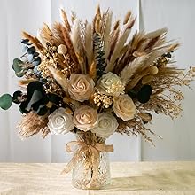 pampas grass in vase