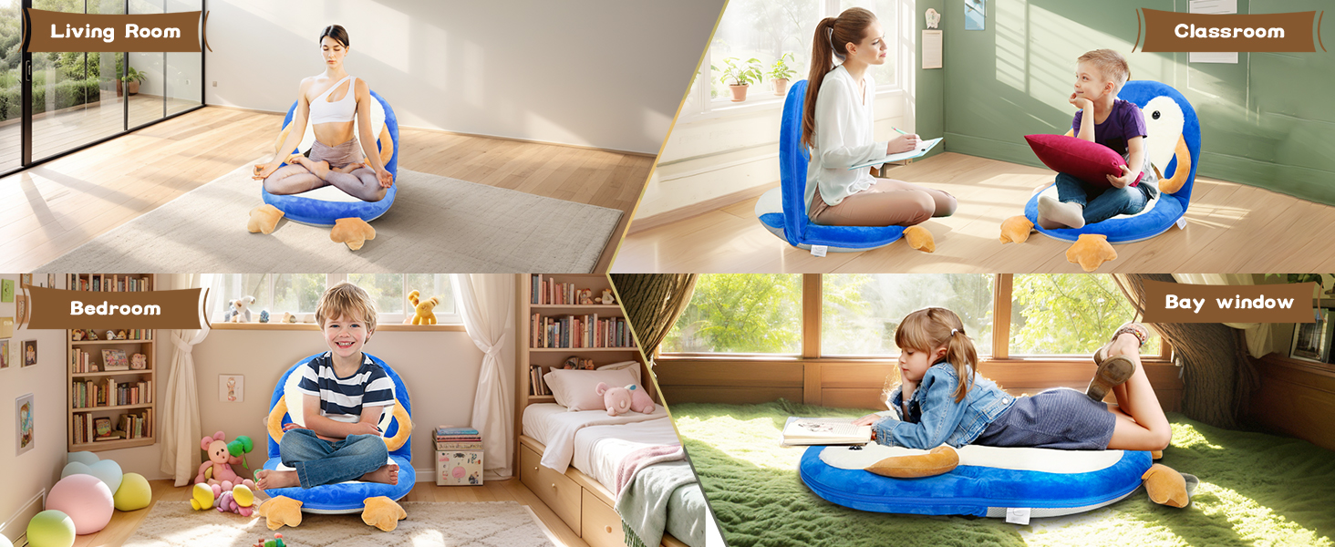 floor chair with back support