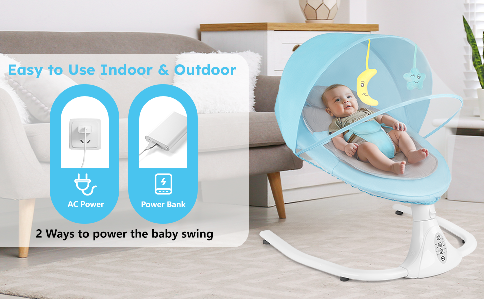 Electric Baby Swing Chair