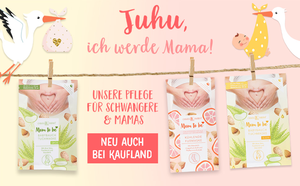 chiara ambra mom to be babybauch maske pflege