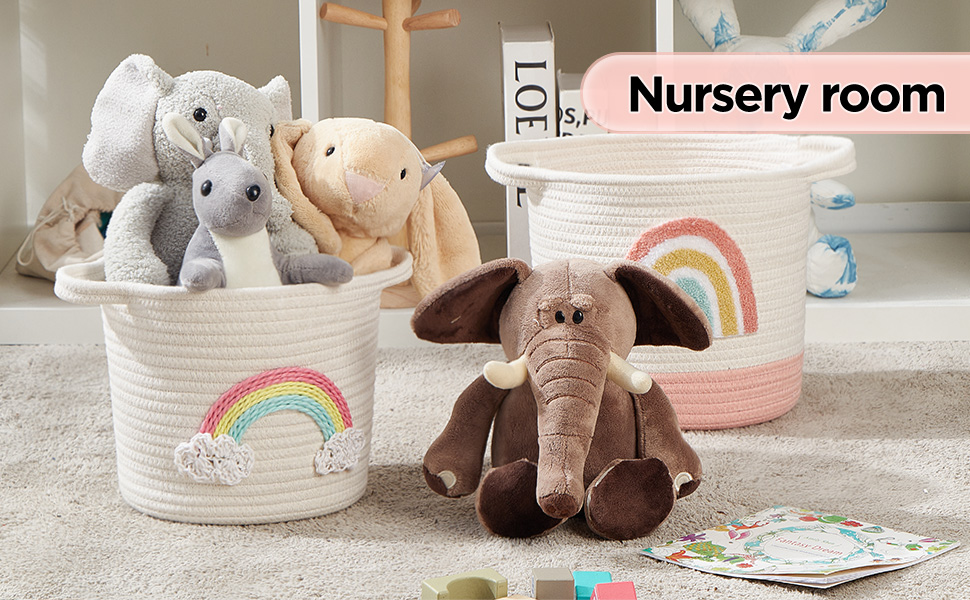 Cute Small Woven Basket with Handles