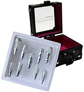 Handmade Nails press on, Medium Stiletto Press On Nails, Silver Press On Nails, Fake Nails With D...