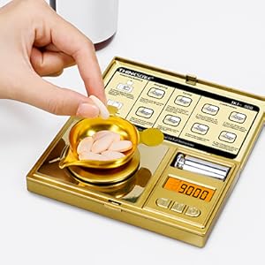 gold digital pocket scale