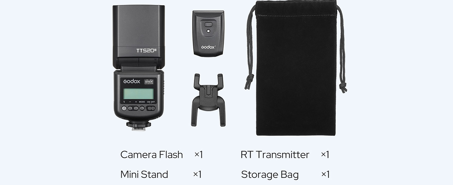 Godox TT520III Camera Flash, 1.8s Recycle Time