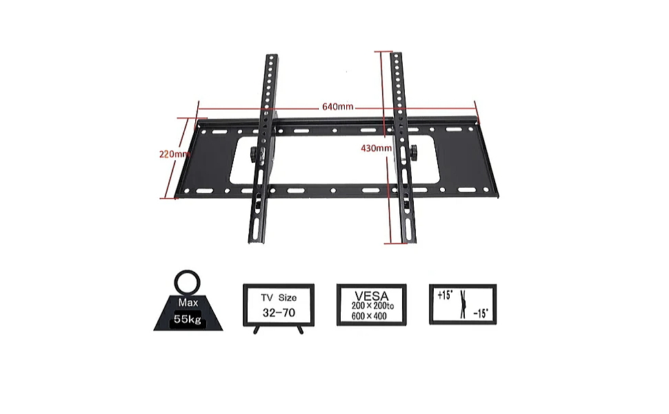 Amazon | An Style MAXZEN マクスゼン対応 壁掛け金具 32インチ40