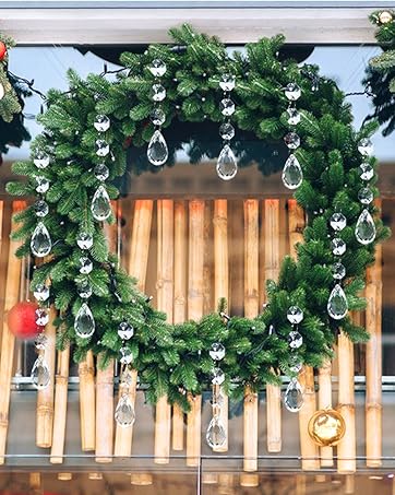 crystal Christmas ornaments