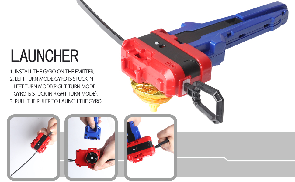 Burst Gyros Toy Set Toy Gift for Children