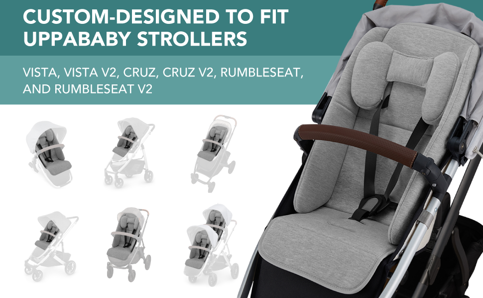 uppababy シート Amazon.com: UPPAbaby Reversible Seat Liner/Water-Resistant