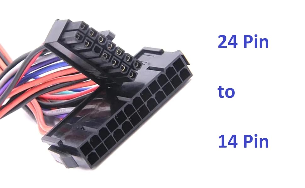 24 pin to 14 pin