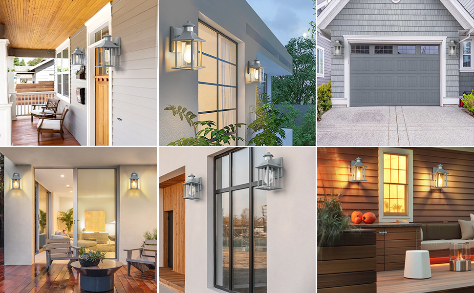 Lamomo Outdoor Wall Light,Motion Sensor Light Outdoor wall lights