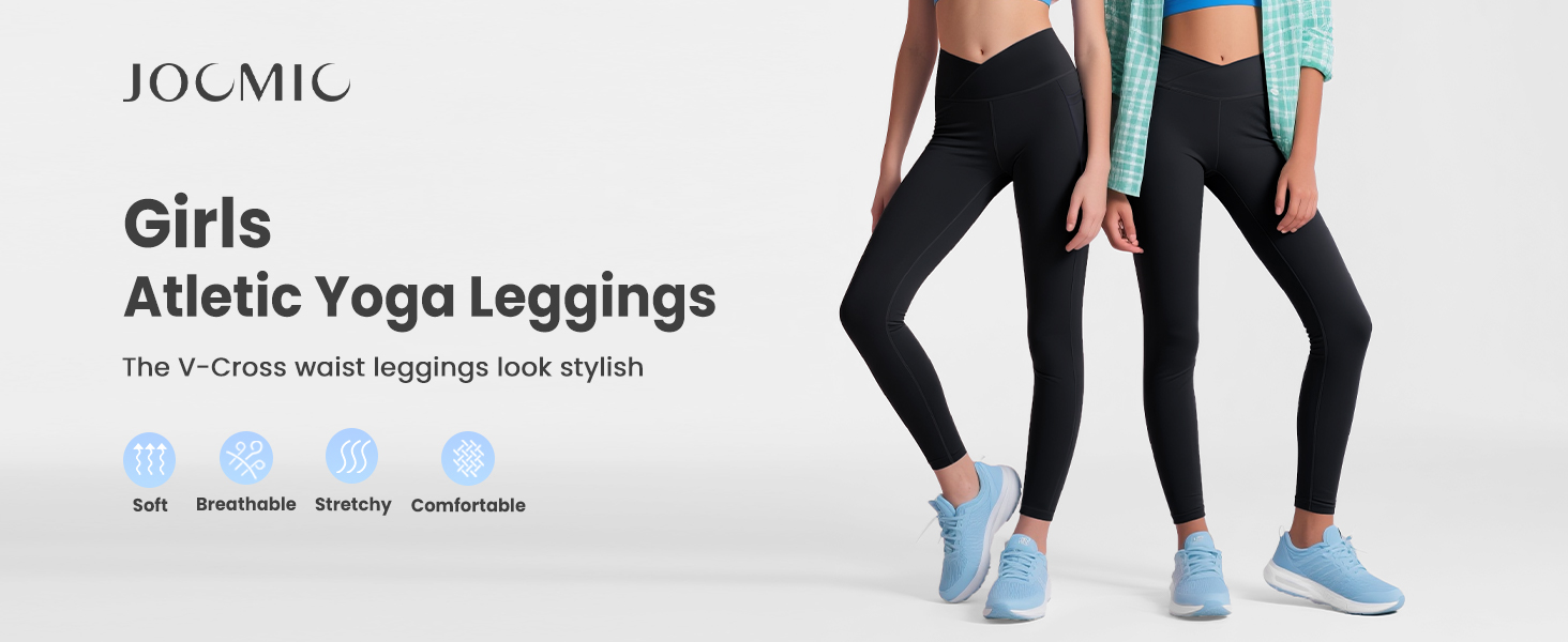 Girls athletic leggings