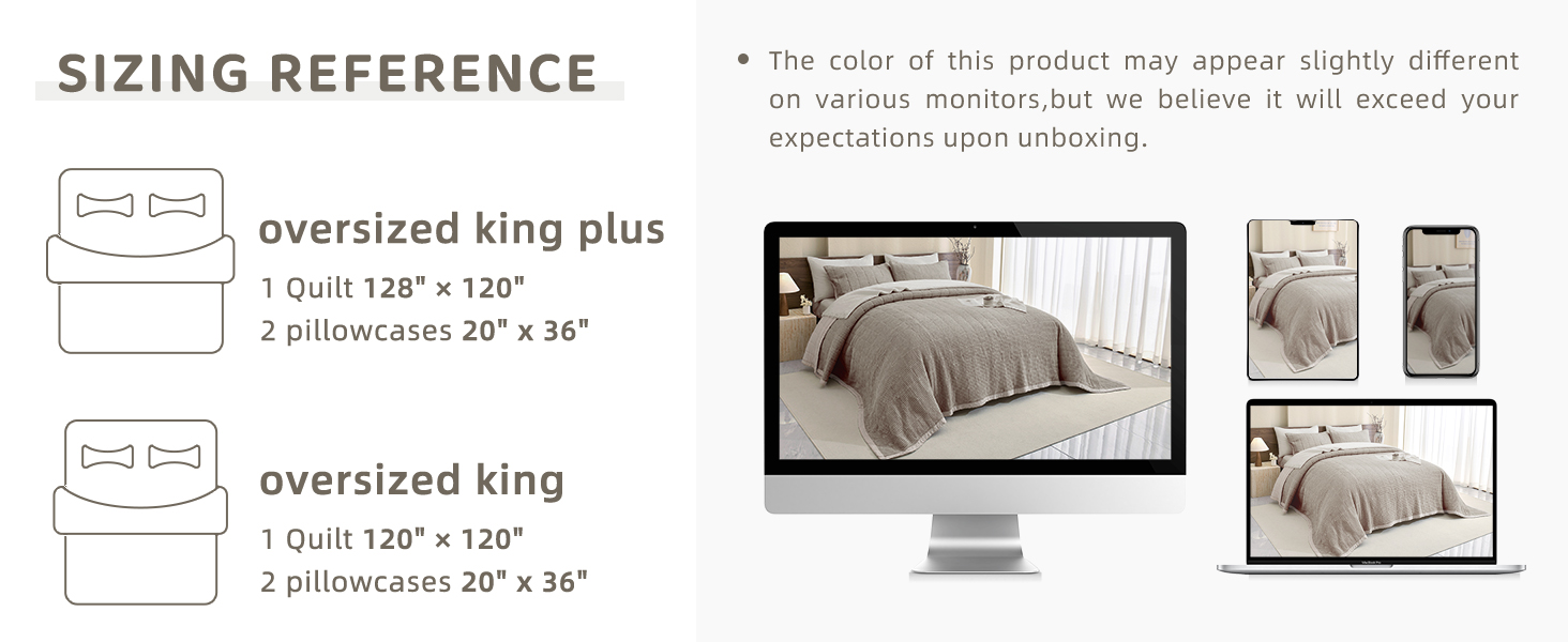 Sanracie Oversized King Bedspread 100% Cotton Waffle Weave Quilt for All Seasons
| Sanracie Oversized King Bedspread A7017e86 6f31 4d11 Ac76 0a3659ea5dfa. CR0,0,1464,600 PT0 SX1464 V1