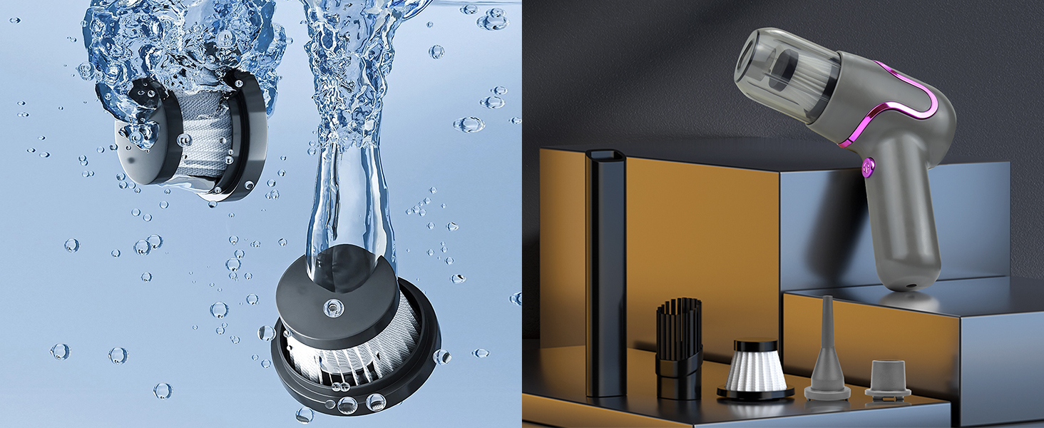 Portable Mini Car Vacuum Cleaner