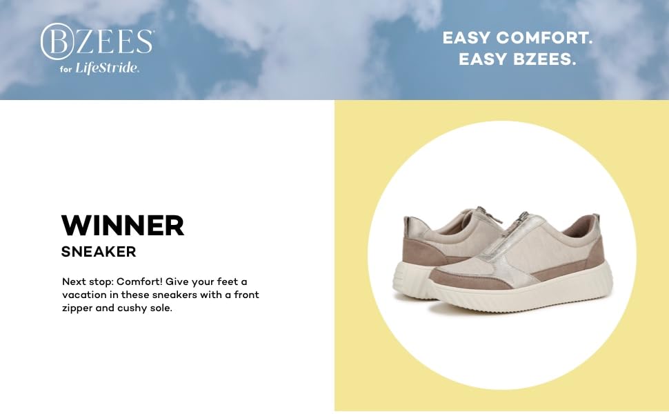 Amazon.com | LifeStride Women's Winner Comfort Sneaker