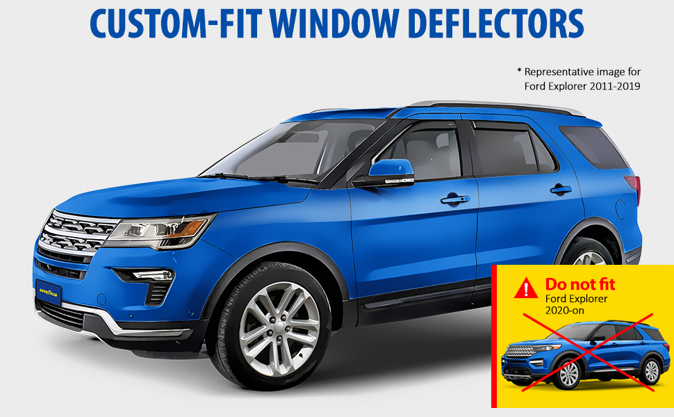 rain guards window deflectors