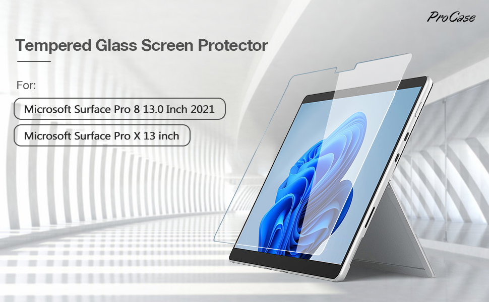 ProCase Screen Protector for Microsoft Surface Pro 8 / Surface Pro X 13