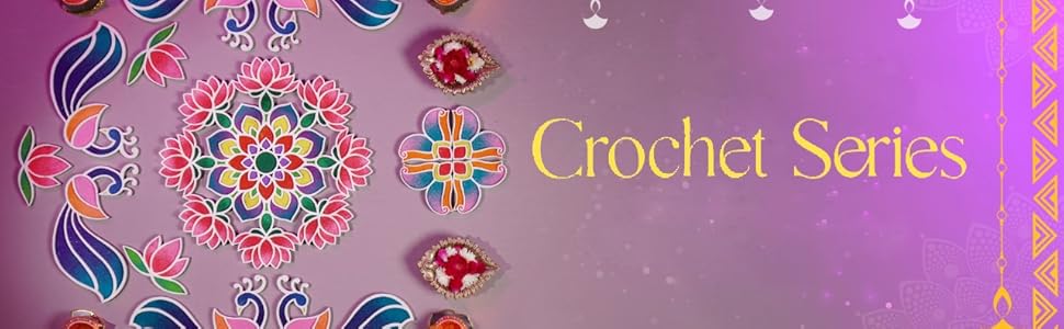 crochet series rangoli