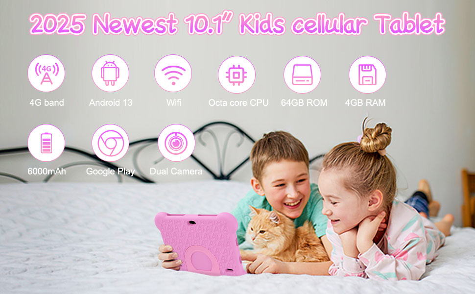 Kids Tablet with SIM Card Slot