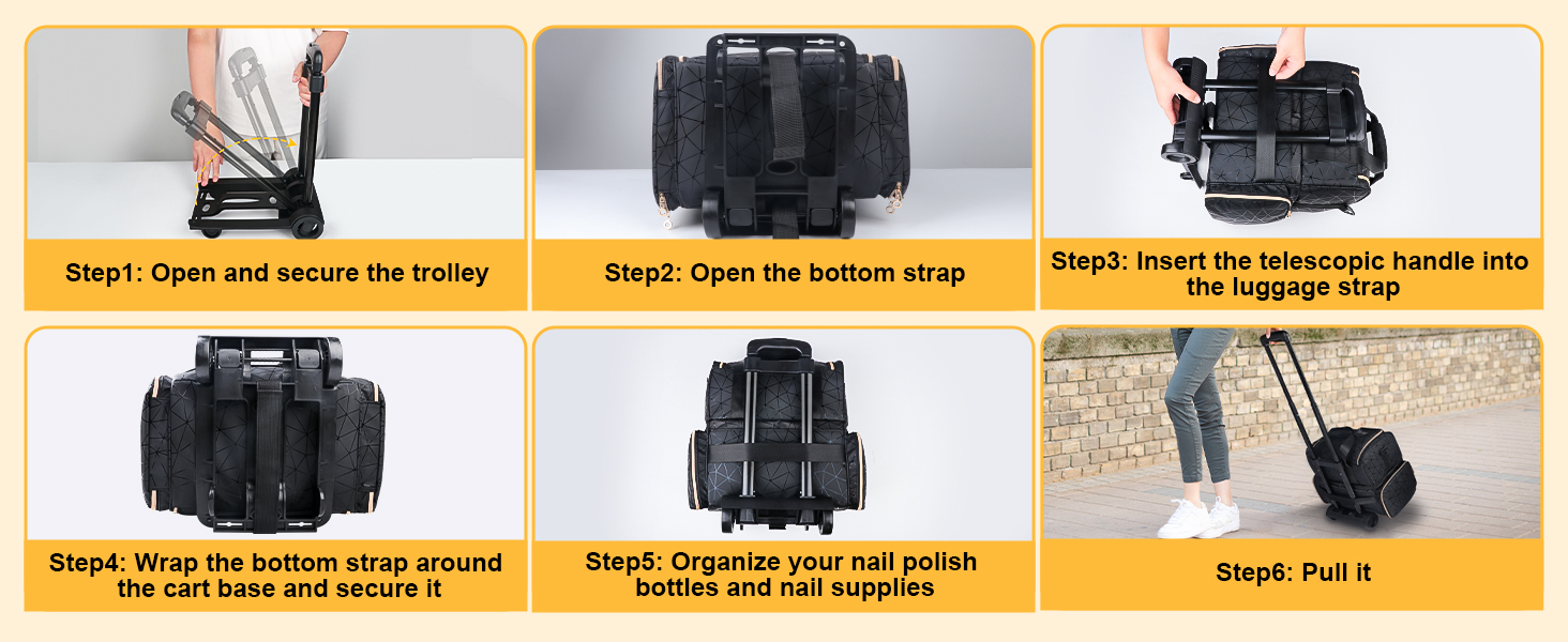 nail organizers and storage