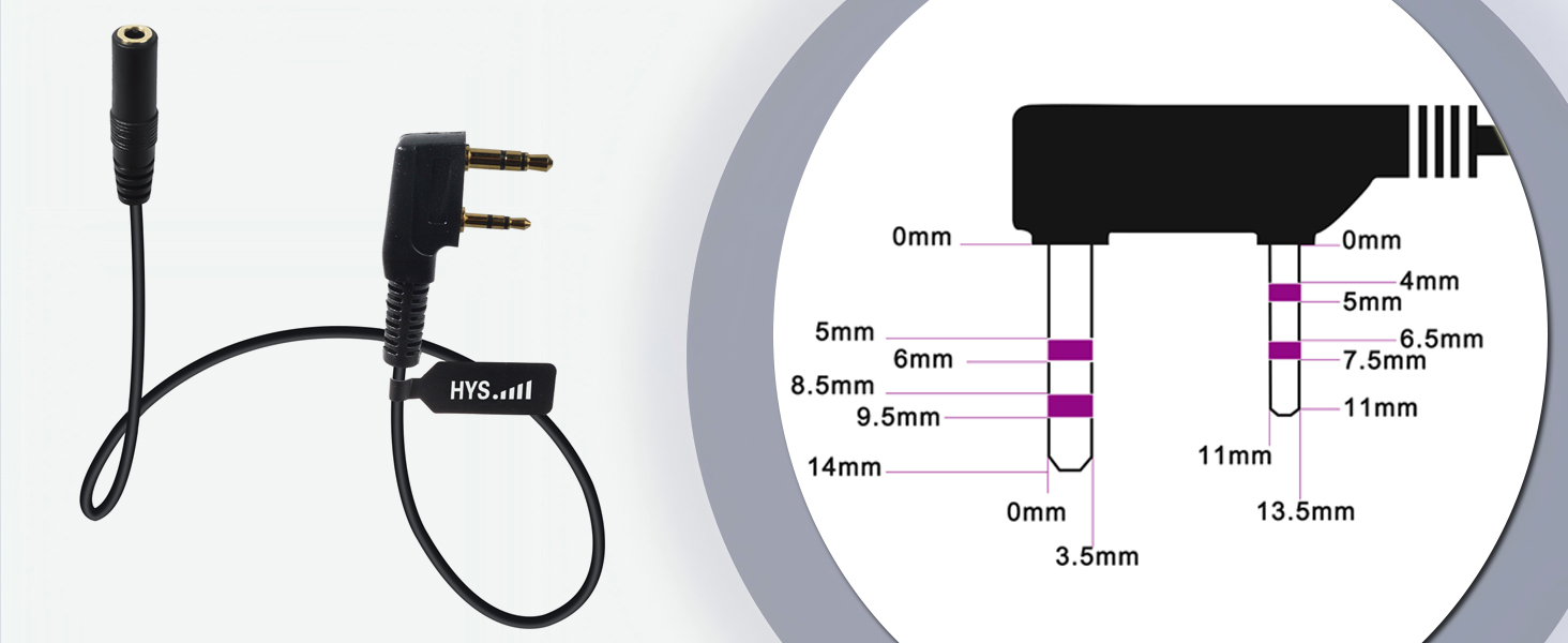 HYS LISTEN ONLY EARPIECE 3.5MM