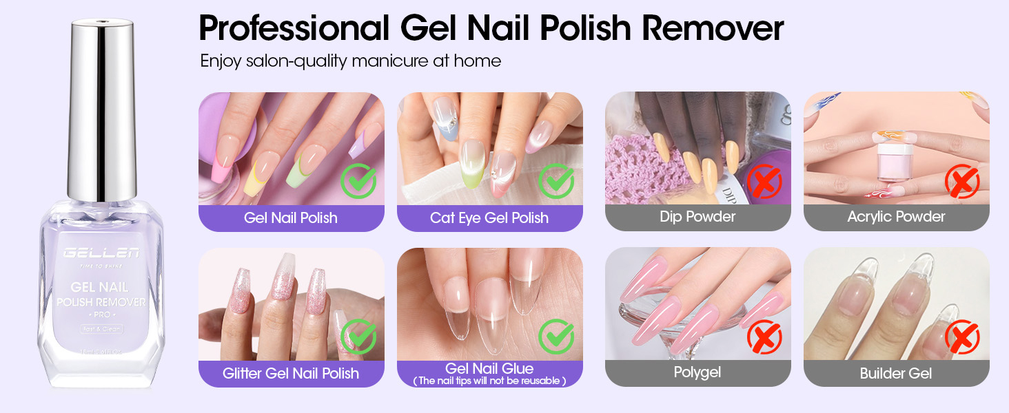 gellen gel nail polish remover for nails
